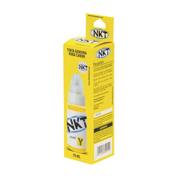 TINTA NKT 70ML YELLOW CANON G SERIES