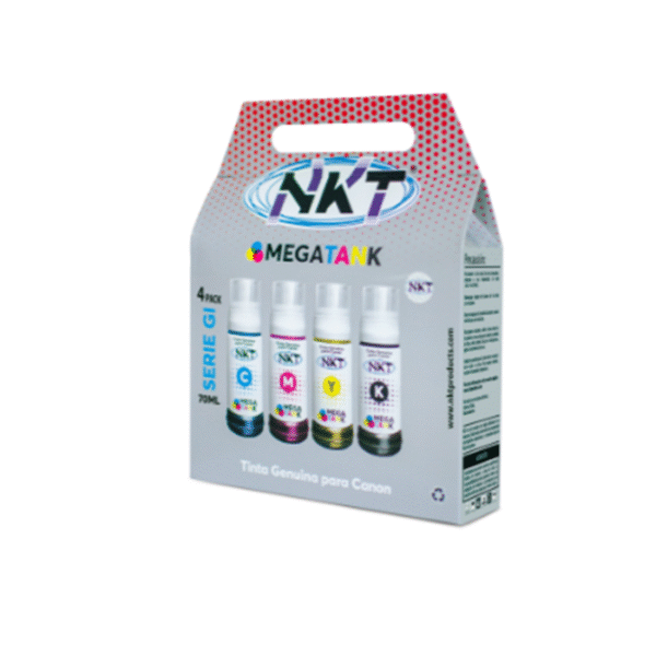 TINTA NKT 70ML 4PACK CANON MEGA TANK