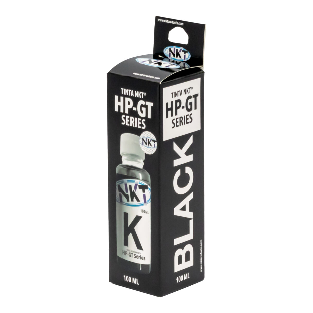 TINTA NKT BLACK HP 100ML SERIE ¨GT ¨ - Imagen 1