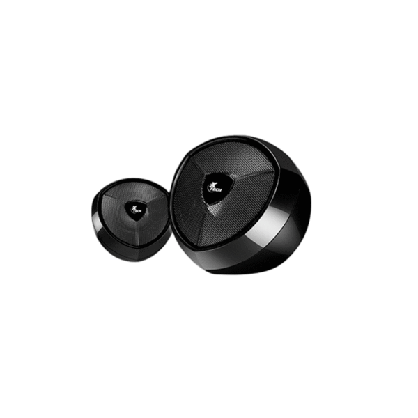 Xtech MM speakers 2.0 Ikonic 3.5mm-USB powr 5W Black XTS-111