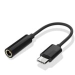 USB-C Tipo C Puerto adaptador a 3.5MM Aux Audio Jack Auricular Cable de auriculares