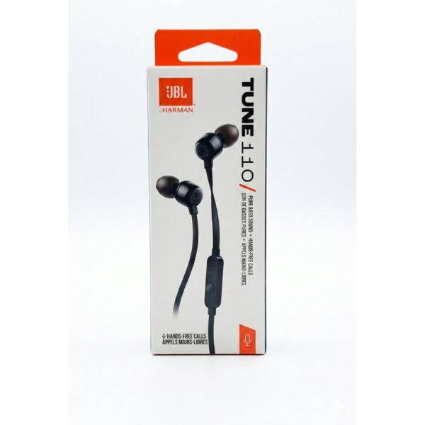Audífonos In-Ear JBL Tune 110 – Bajos Potentes y Manos Libres