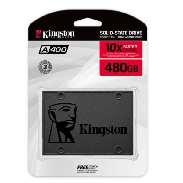 Disco SSD 480GB Kingston A400 307
