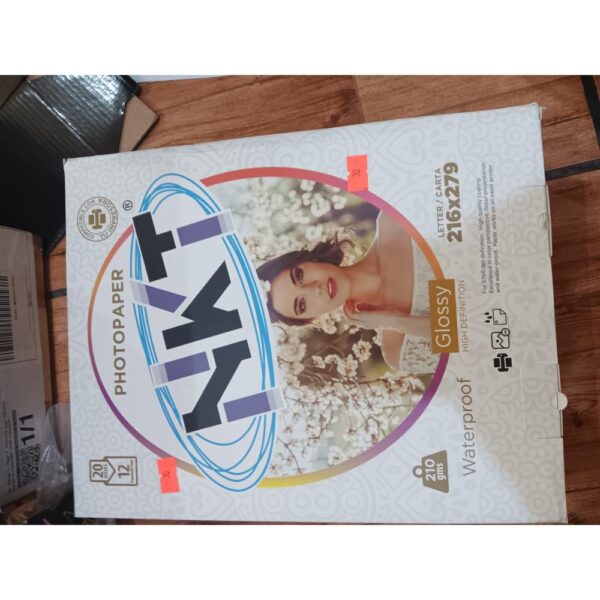 Photo paper nkt Glossy 20 Hojas Carta
