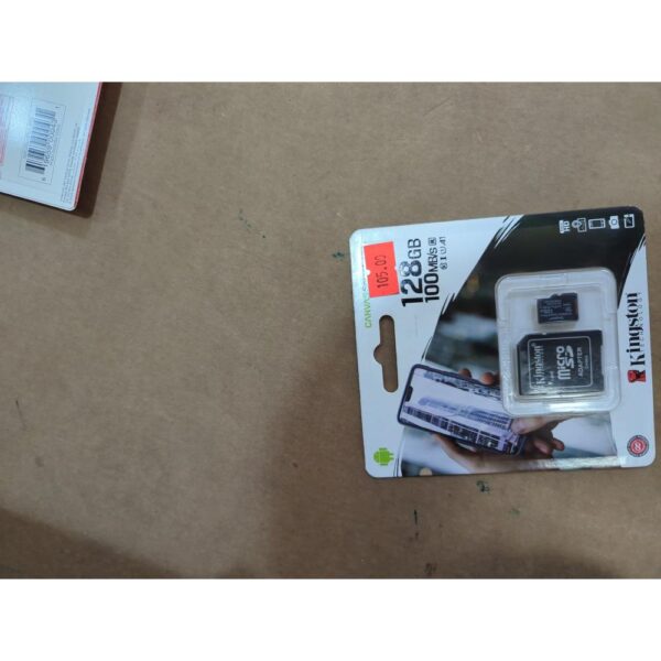 Kingston 128GB micSDXC Canvas Select Plus 100R A1 C10 Card