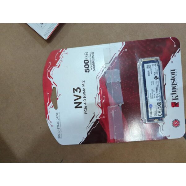 Kingston SSD 500G NV3 M.2 2280 PCIe 4.0 NVMe