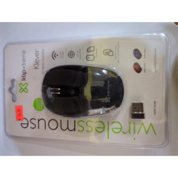 MOUSE INALAMBRICO COLOR NEGRO