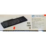 Xtech Kybd Wrd MM USB Spa XTK-160S Black