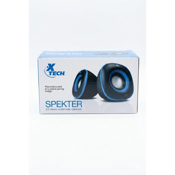 Bocinas Multimedia Xtech Spekter | Diseño Compacto | 2.0 Stereo