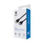 Cable USB 2.0 macho A a hembra A (1,8m)