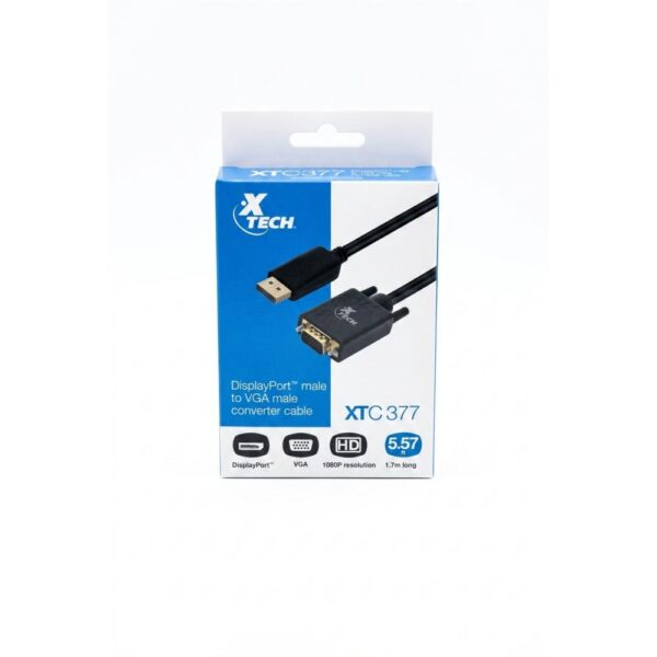 Cable Convertidor DisplayPort a VGA (M/M) - XTC-377