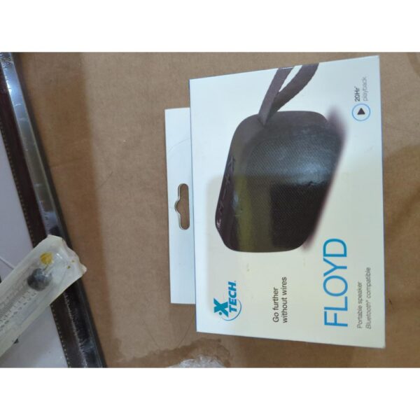 Xtech portable Spkr Bluetooth Floyd col black XTS-610
