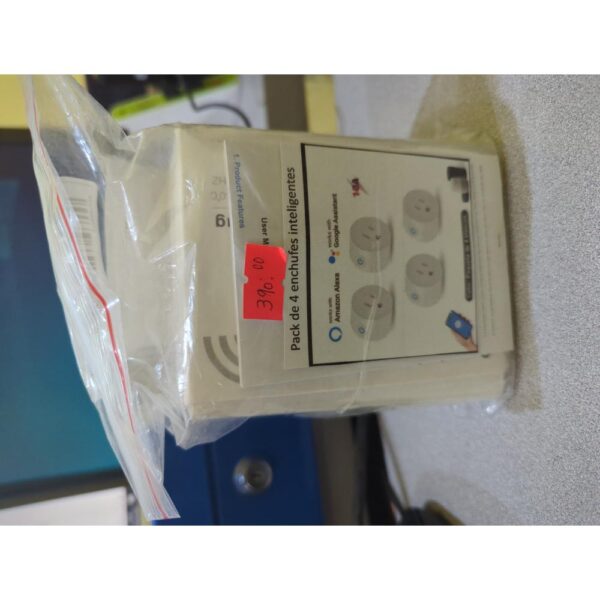 Pack de 4 enchufes inteligentes