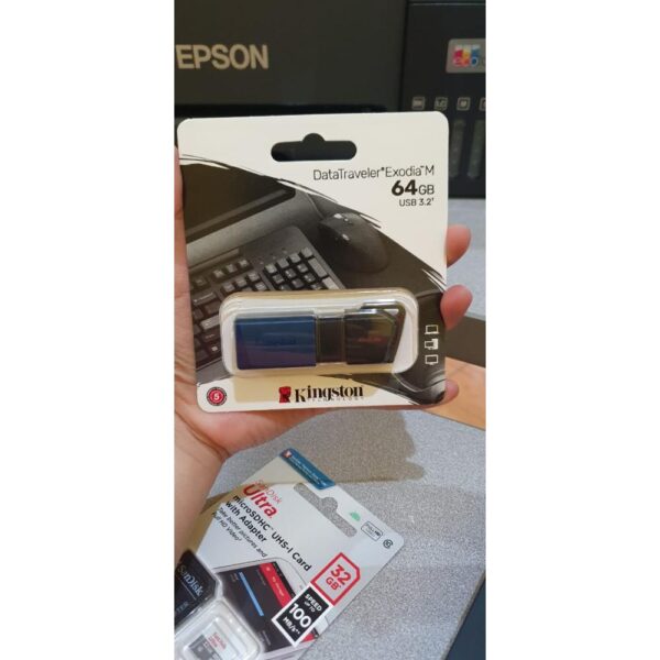 USB 3.2 64 GB EXODIA M BLACK