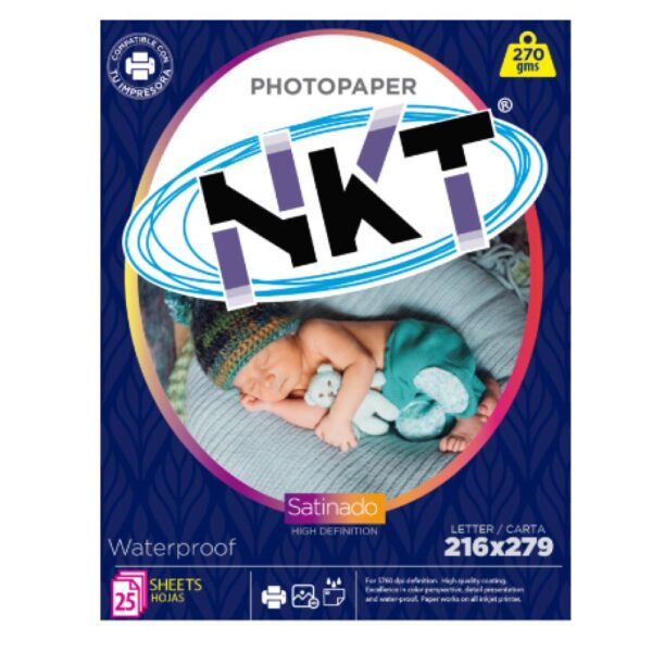 PAPEL FOTO 270G / CARTA SATINADO 25H BOLSA