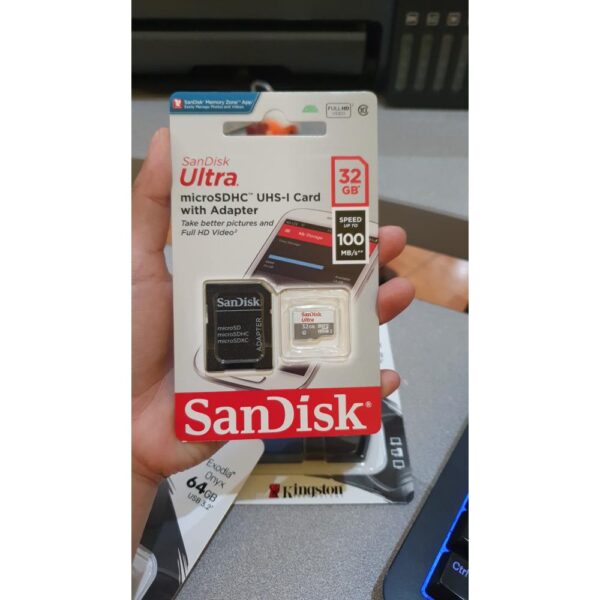 MICRO SDHC-UHS CON ADAPATOR 32 GB