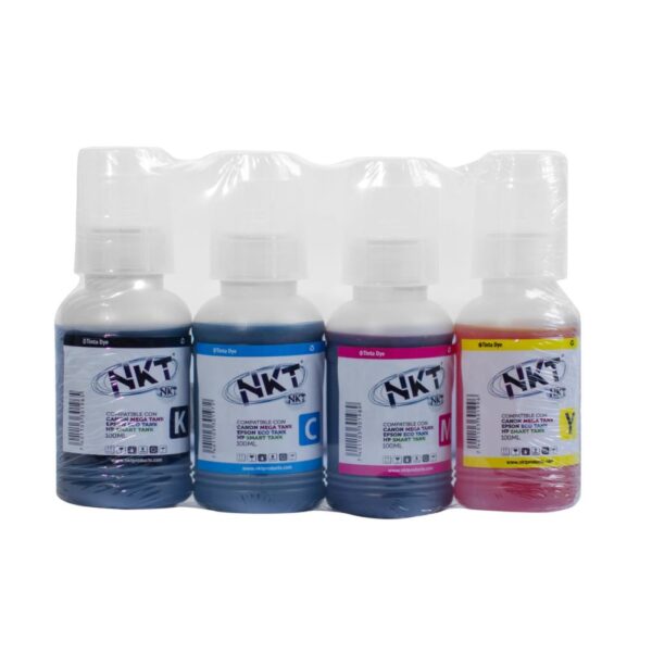 TINTA NKT 100ML 4PACK UNIVERSAL