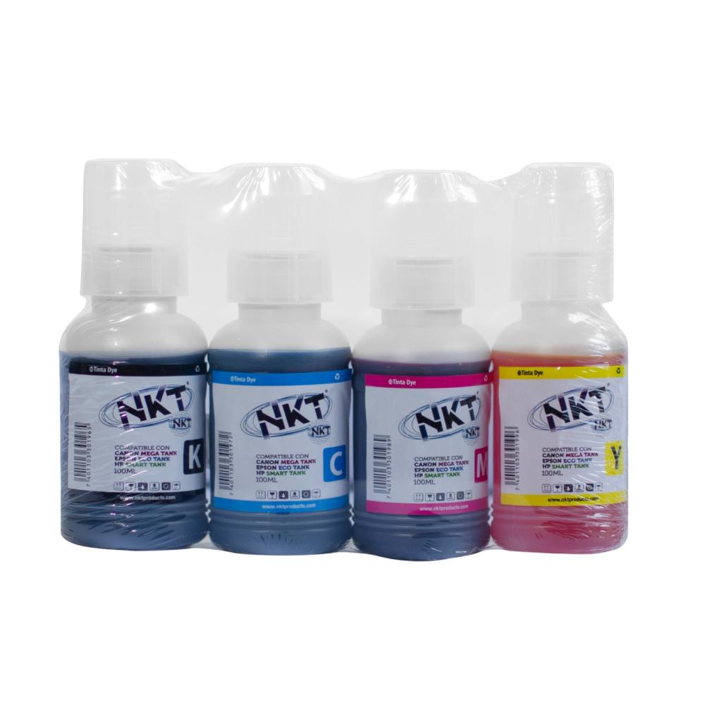 TINTA NKT 100ML 4PACK UNIVERSAL - Imagen 1