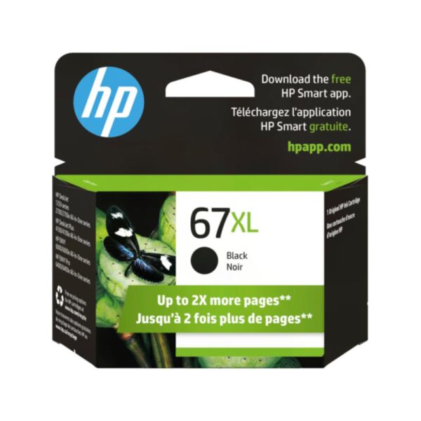 Tinta HP 67 XL COLOR NEGRO