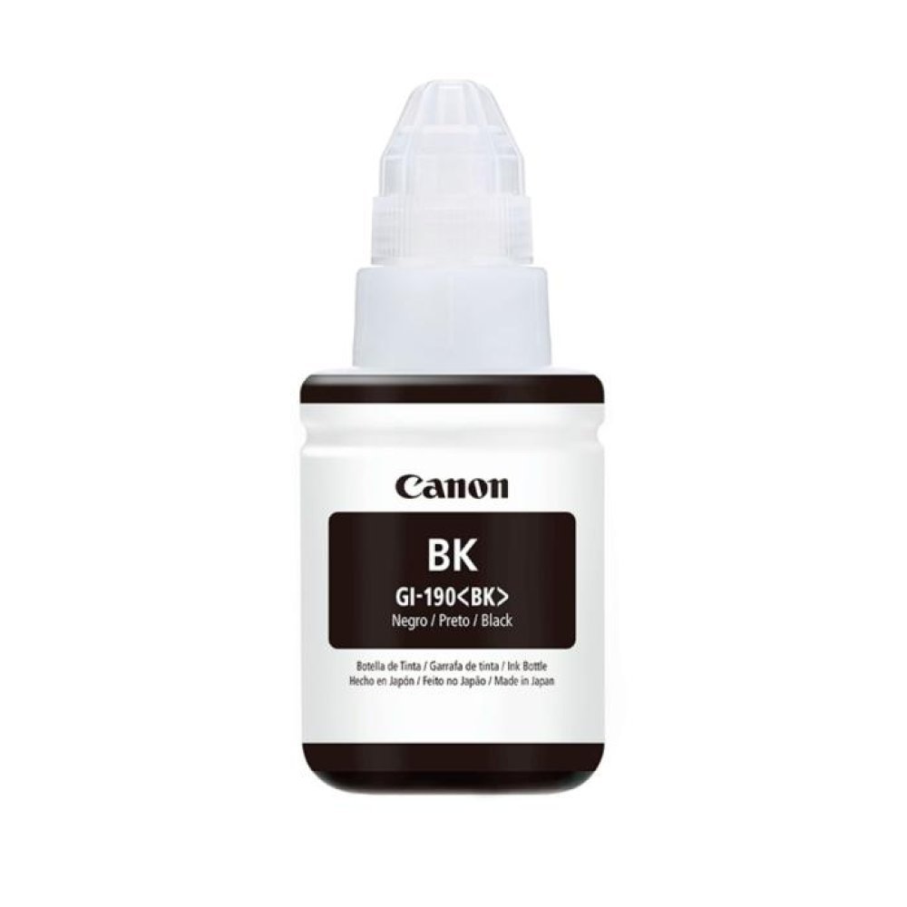 CANON GI-190 Botella de Tinta 135ml - Negro