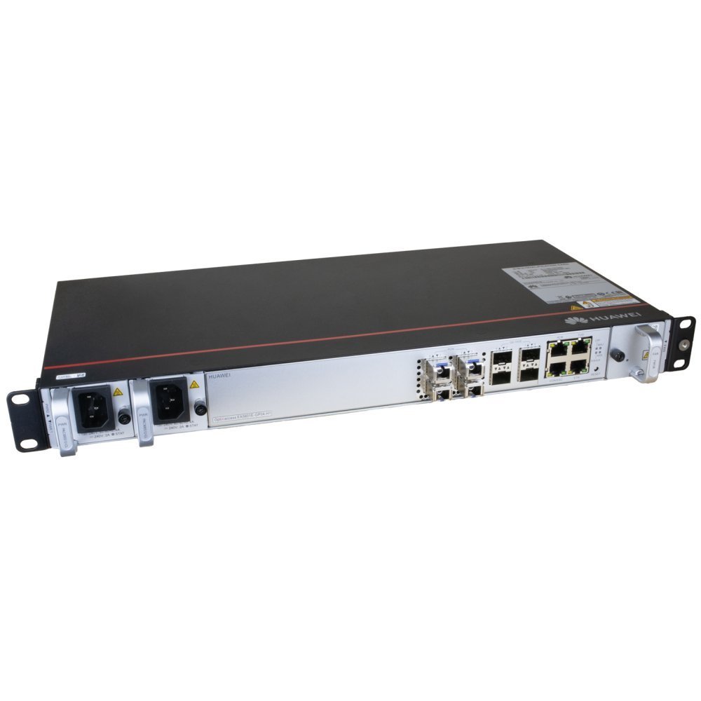 OLT Huawei Enterprise EA5801E-GP04-H2 | 4 Puertos GPON, 4 Puertos 10GE/GE, Doble Fuente AC - Imagen 2