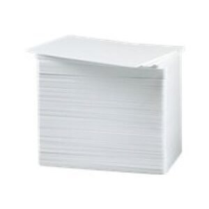 Zebra - Policloruro de vinilo (PVC) - blanco - CR-80 Card (85.6 x 54 mm) 500 uds. tarjetas - para Zebra P100i P110i P110m P120i P330i P330m P430i ZXP Series 8