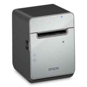 Epson OmniLink TM-L100 - Impresora de recibos - línea térmica - rollo 8 cm - 203 x 203 ppp - hasta 170 mm/segundo - serial USB LAN - cortador - negro Epson