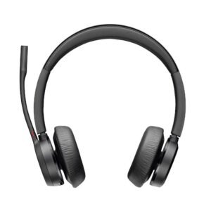 Poly Voyager 4320-M - Auricular - en oreja - Bluetooth - inalámbrico cableado - USB-A a través de adaptador Bluetooth - negro - Certificado para Equipos de Microsoft Certificado por Zoom