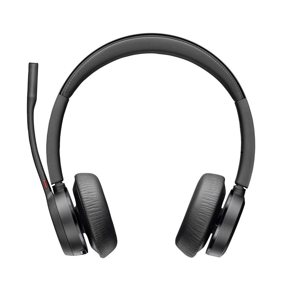 Poly Voyager 4320-M - Auricular - en oreja - Bluetooth - inalámbrico cableado - USB-A a través de adaptador Bluetooth - negro - Certificado para Equipos de Microsoft Certificado por Zoom