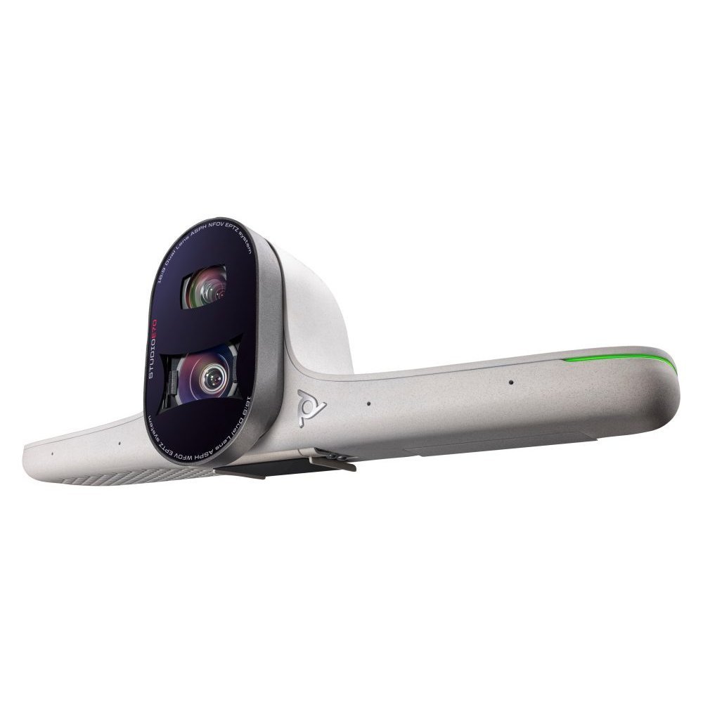 Poly Studio E70 - Cámera de conferencias - color - 2 de 20 MP - 3840 x 2160 - 2160p 4K - LAN - USB-C - CC 12 V / PoE - Imagen 2