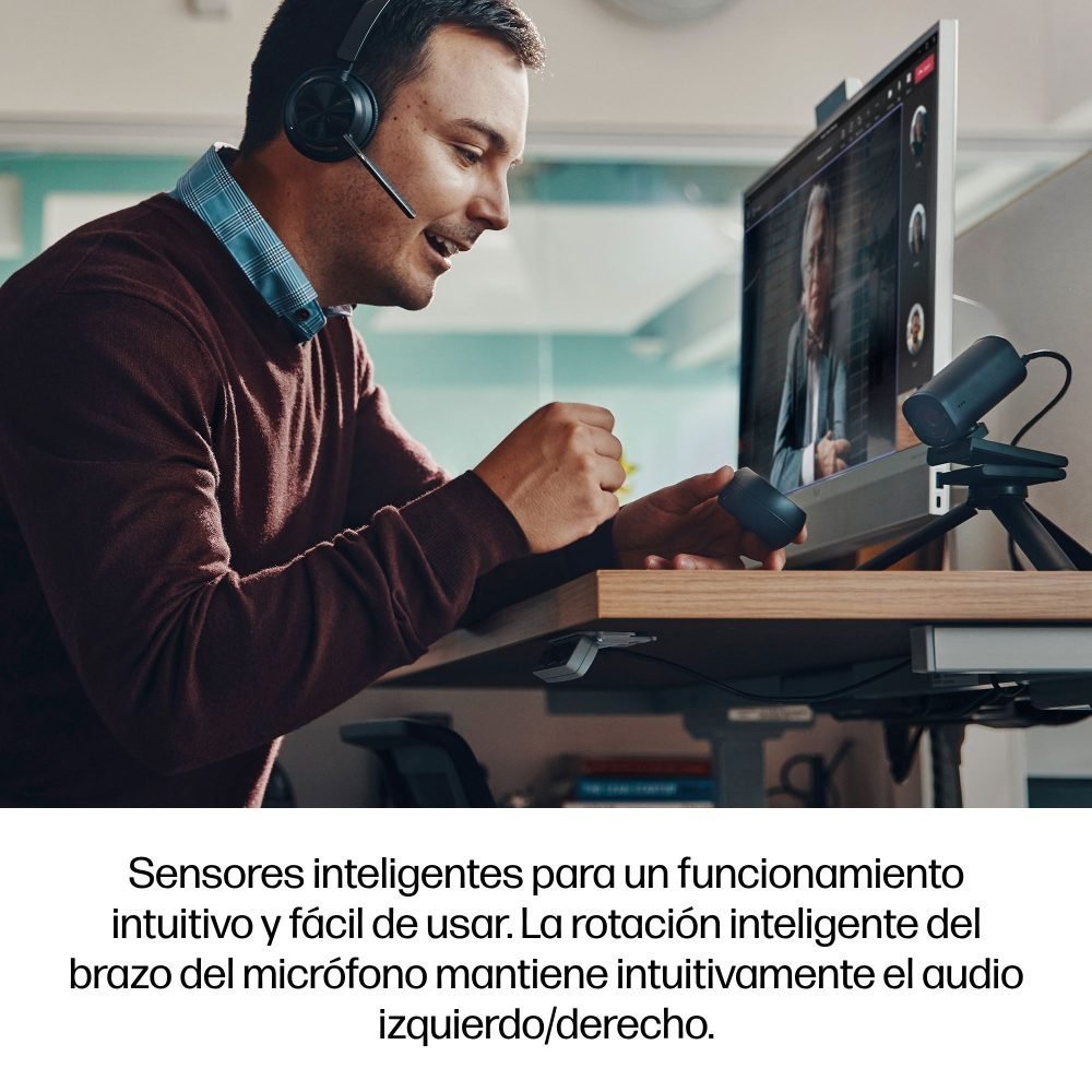 POLY - Headset - Voyager Focus 2 Microsoft - Imagen 2