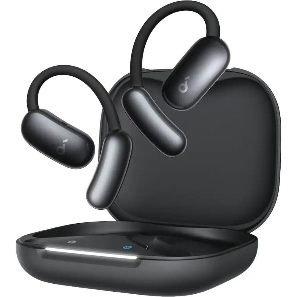 Soundcore - AeroFit 2 - Headphones - AI Assistant - Black