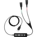 Jabra Link 265: Cable Y USB/QD para Supervisión de Llamadas