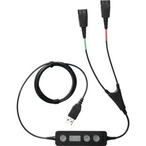 Jabra Link 265: Cable Y USB/QD para Supervisión de Llamadas