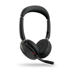 Jabra Evolve2 65 MS Duo - Auriculares Profesionales con ANC Híbrida y Tecnología Air Comfort