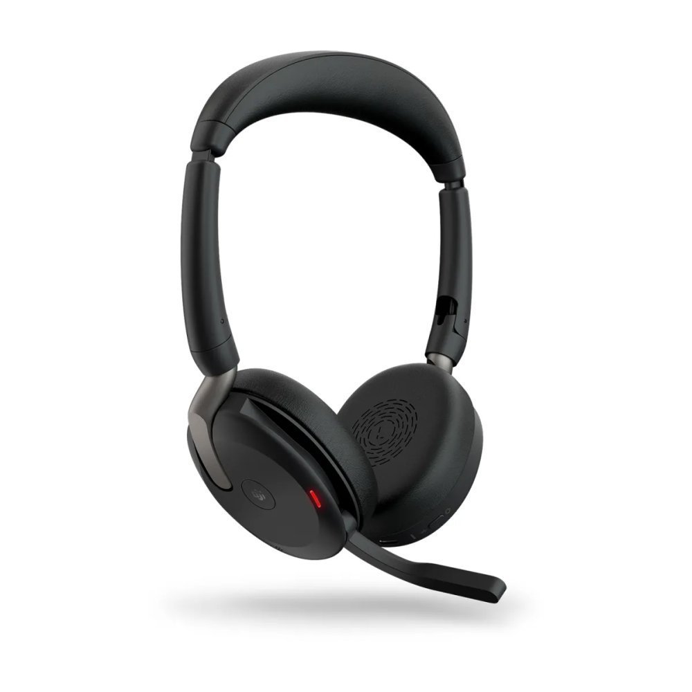 Jabra Evolve2 65 MS Duo - Auriculares Profesionales con ANC Híbrida y Tecnología Air Comfort