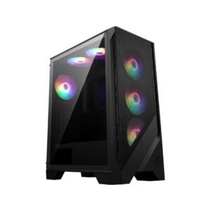 MSI MAG FORGE 120A AIRFLOW - Gabinete Gaming de Alto Rendimiento con Panel Frontal de Malla