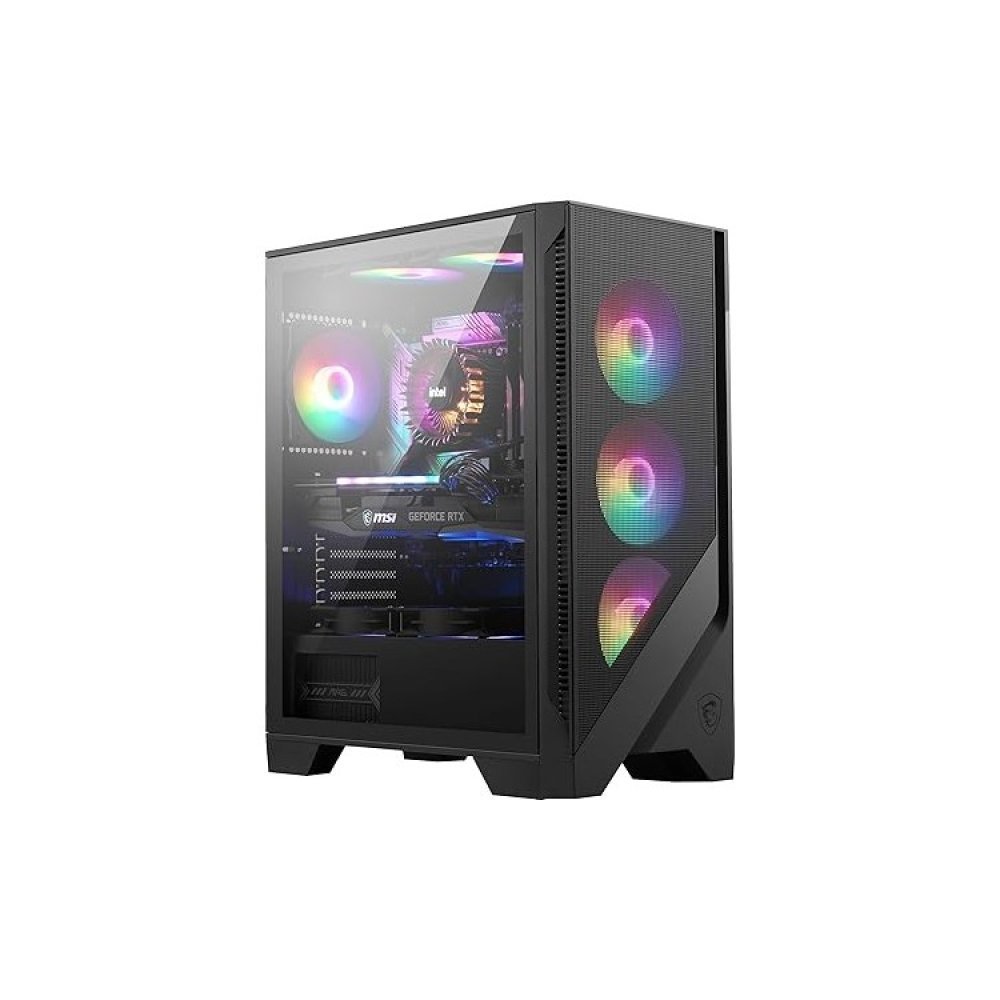 MSI MAG FORGE 120A AIRFLOW - Gabinete Gaming de Alto Rendimiento con Panel Frontal de Malla - Imagen 2