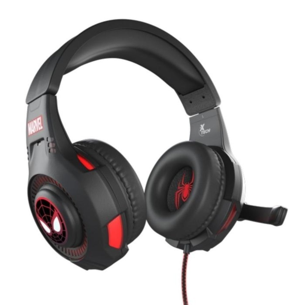 Audífonos Alámbricos Gaming con Micrófono 3.5mm/USB - Edición Spiderman- XTH-M541SM