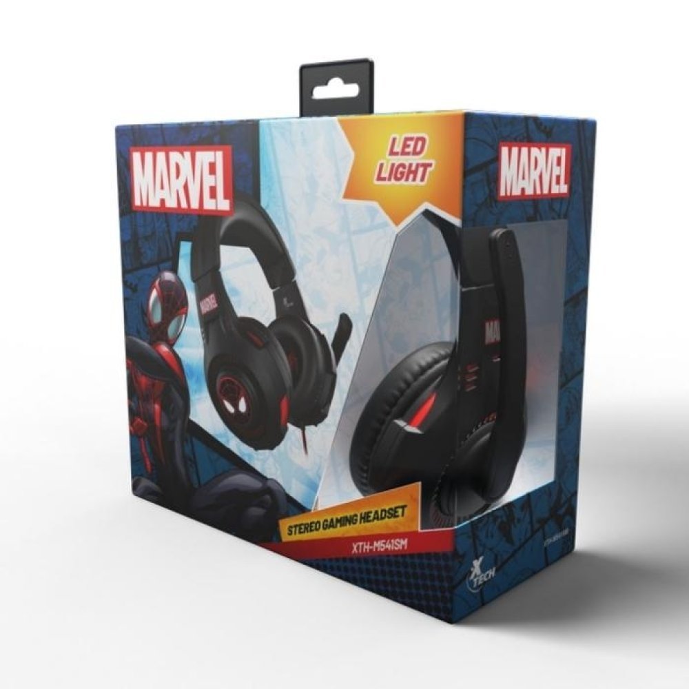 Audífonos Alámbricos Gaming con Micrófono 3.5mm/USB - Edición Spiderman- XTH-M541SM - Imagen 4