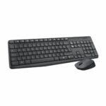 Dúo inalámbrico de teclado multimedia en español y mouse