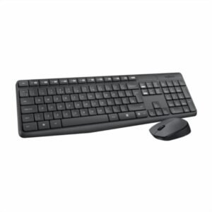 Dúo inalámbrico de teclado multimedia en español y mouse