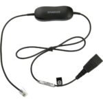 Jabra GN1200 SmartCord Straight - Cable Universal de Conexión para Auriculares