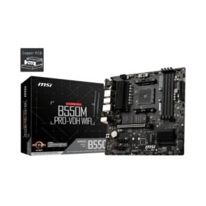 MSI B550M PRO-VDH WIFI AM4 - Placa Base Micro-ATX para AMD Ryzen con Wi-Fi