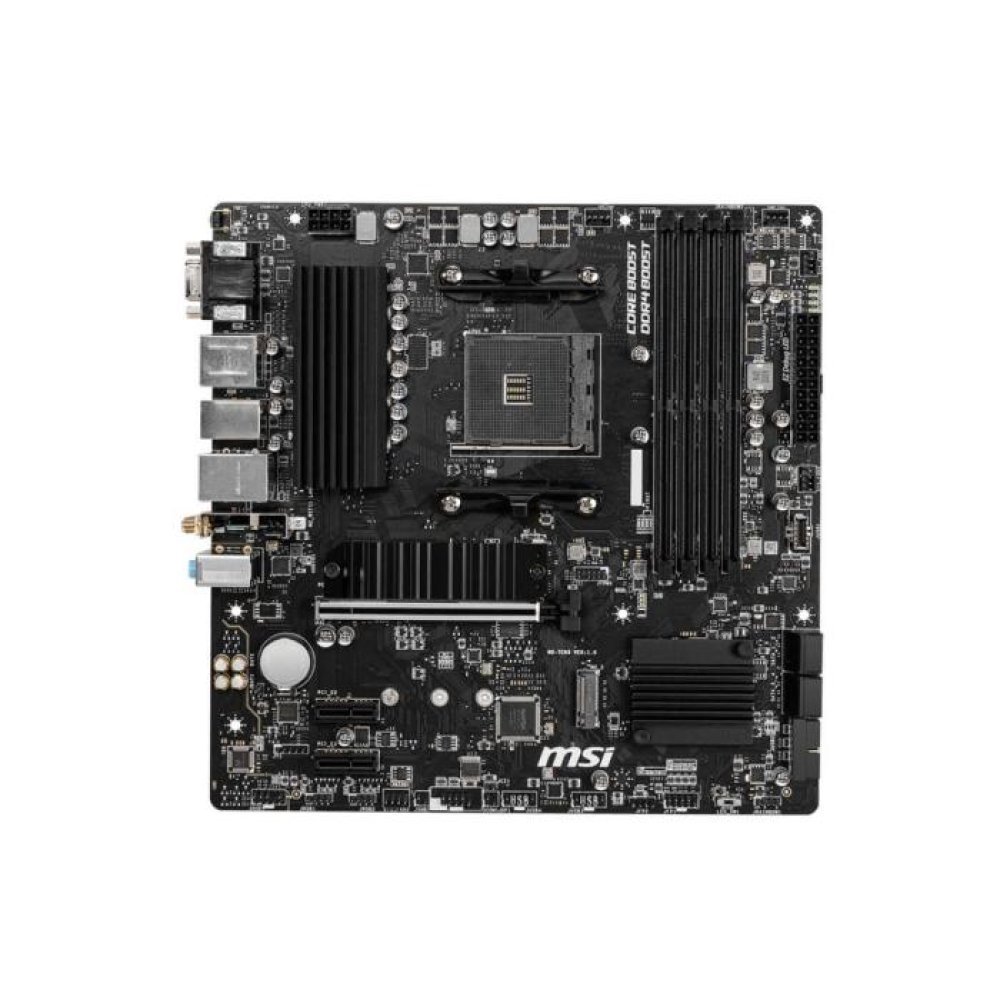 MSI B550M PRO-VDH WIFI AM4 - Placa Base Micro-ATX para AMD Ryzen con Wi-Fi - Imagen 2