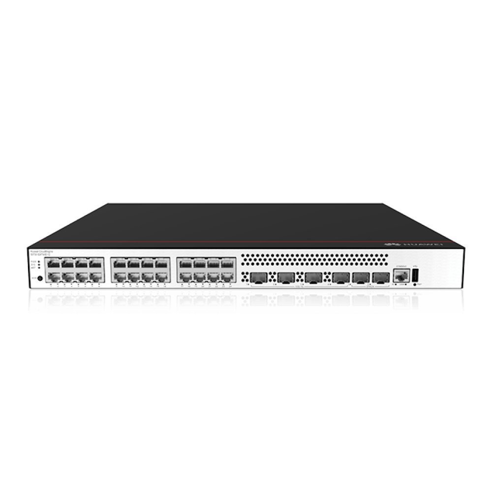 Switch Huawei S5735-L24P4XE-A-V2 - 24 Puertos Gigabit Ethernet + 4 Puertos 10GE SFP+