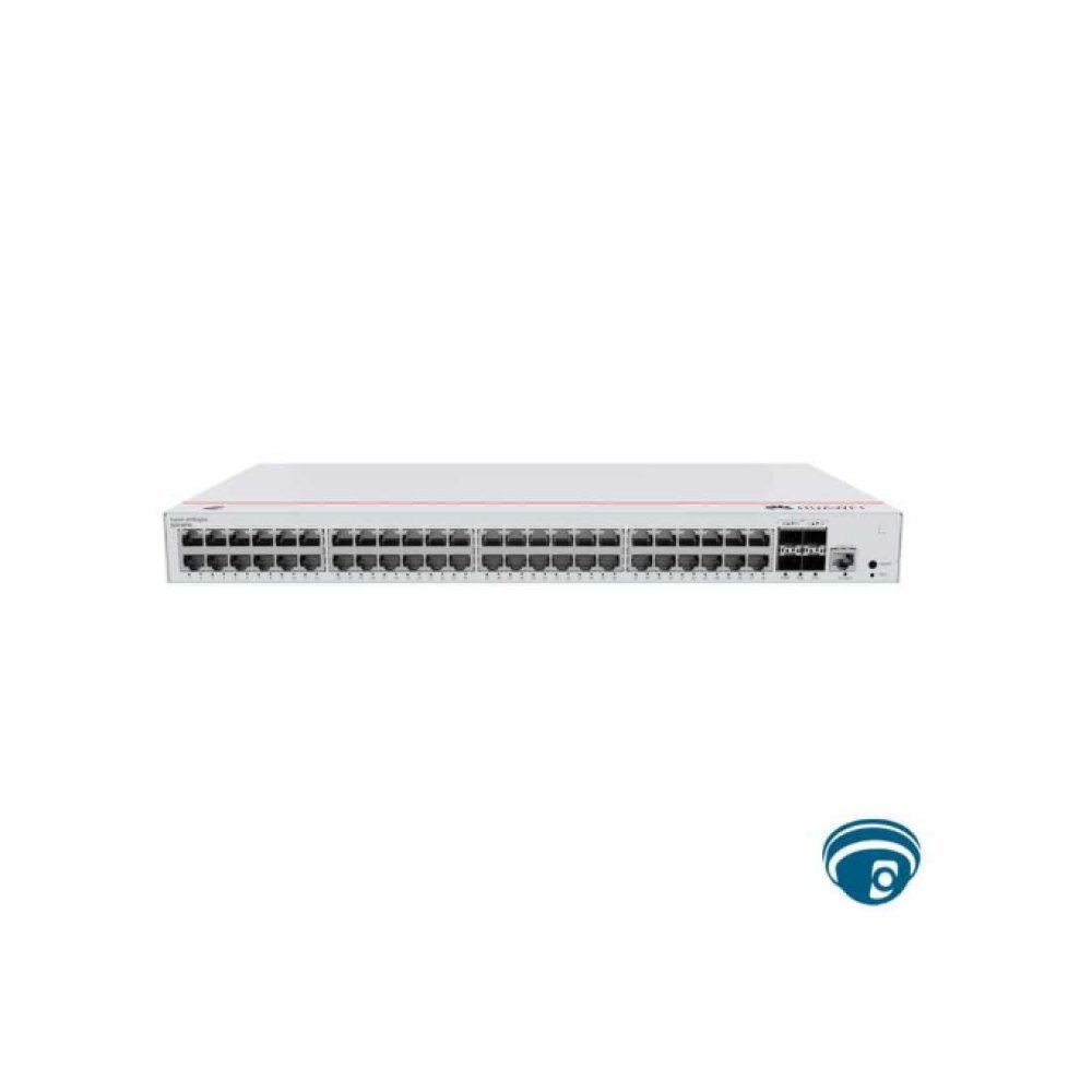 Switch Ethernet Gestionable HUAWEI S220-48P4S con 48 Puertos Gigabit PoE+ y 4 Uplinks SFP para Redes Empresariales