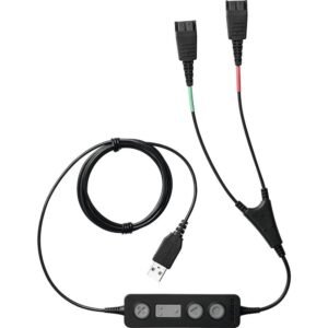 Jabra LINK 265 - Adaptador para auriculares - USB macho a Desconexión rápida
