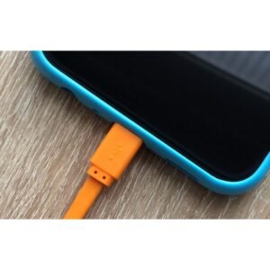 Xtech XTG-231 - Cable USB - USB (M) a Micro-USB tipo B (M) - USB 2.0 - 5 V - 2.4 A - 1 m - plano - negro blanco azul verde naranja (paquete de 10)
