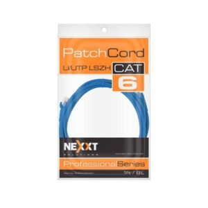 Nexxt Solutions - Patch cable - UTP - RJ-45  - Blue - Cat6 - 1ft.
